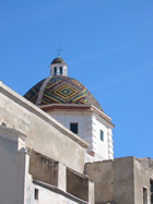 A picture of a traditional Alghero church