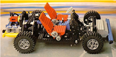 A picture of the LEGO Technic 8860 Car Chassis set