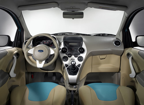 A picture of the new Ford Ka's interior