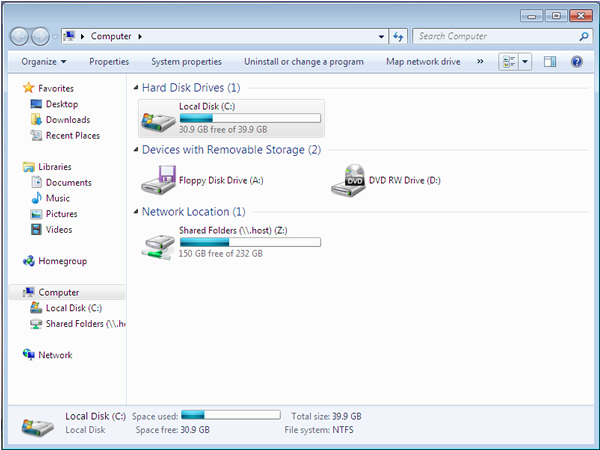 Windows Explorer: a confusing mess